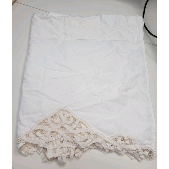 Battenburg Lace Cream Curtain Valance - Picture 6 of 6
